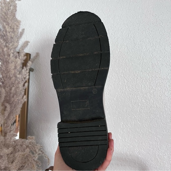 Free People Monroe White Chelsea Boots size 39 - Picture 7 of 9